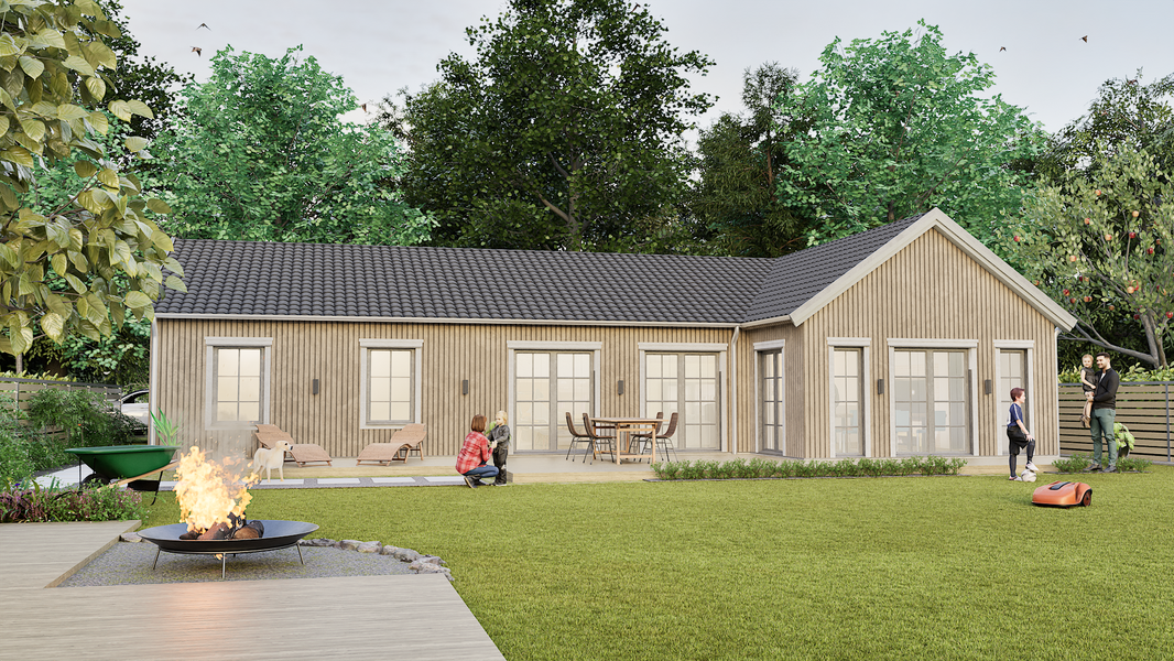 3D-rendering - Villa 